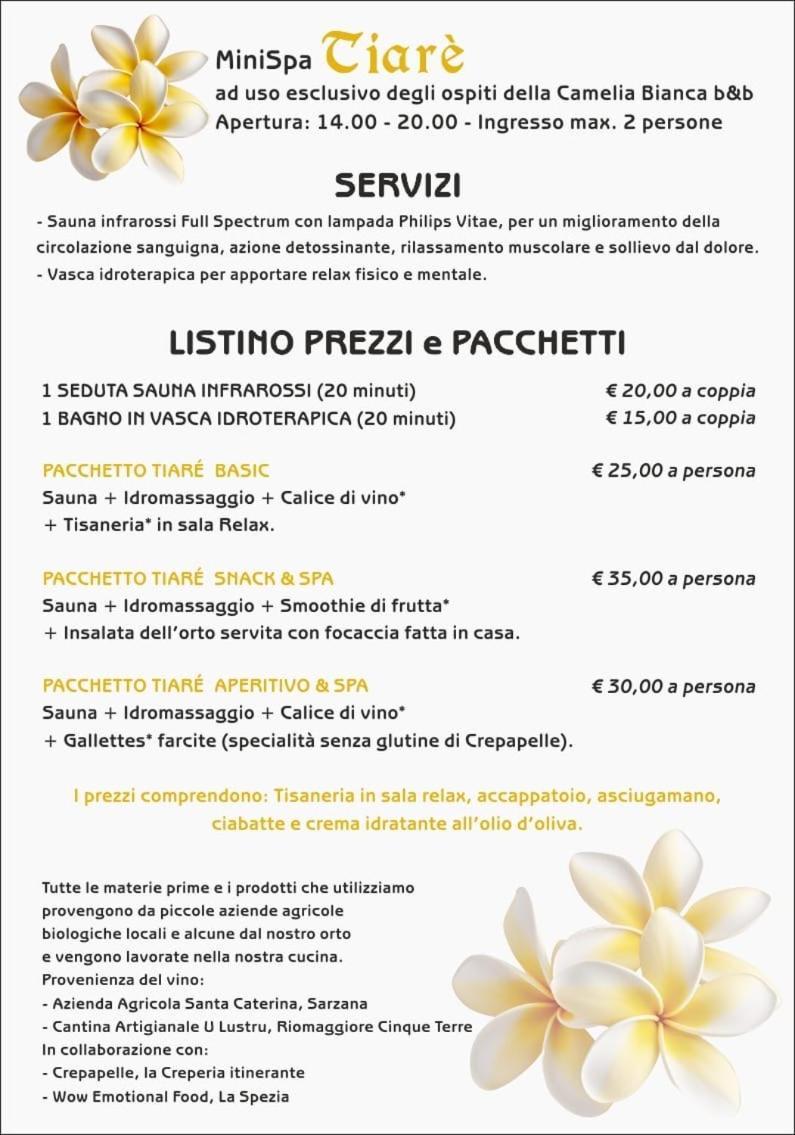 La Camelia Bianca B&B Lerici Zewnętrze zdjęcie